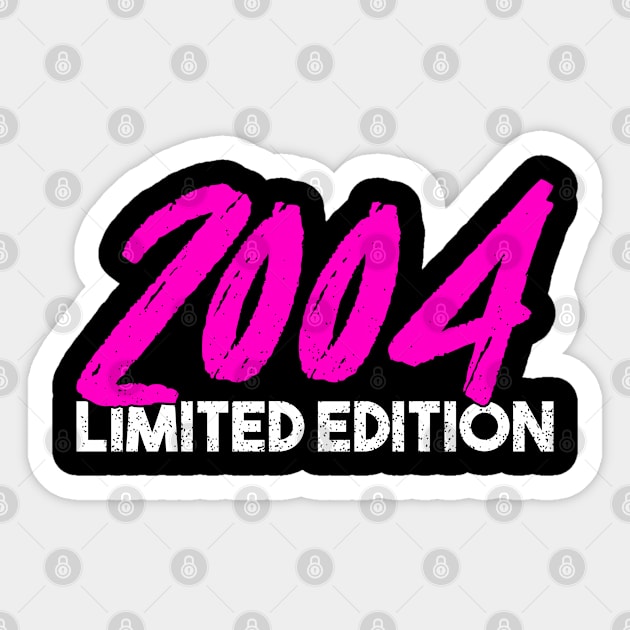18th Birthday 18 Years 2004 Boys Girl PartyOutfit Sticker by NeverTry